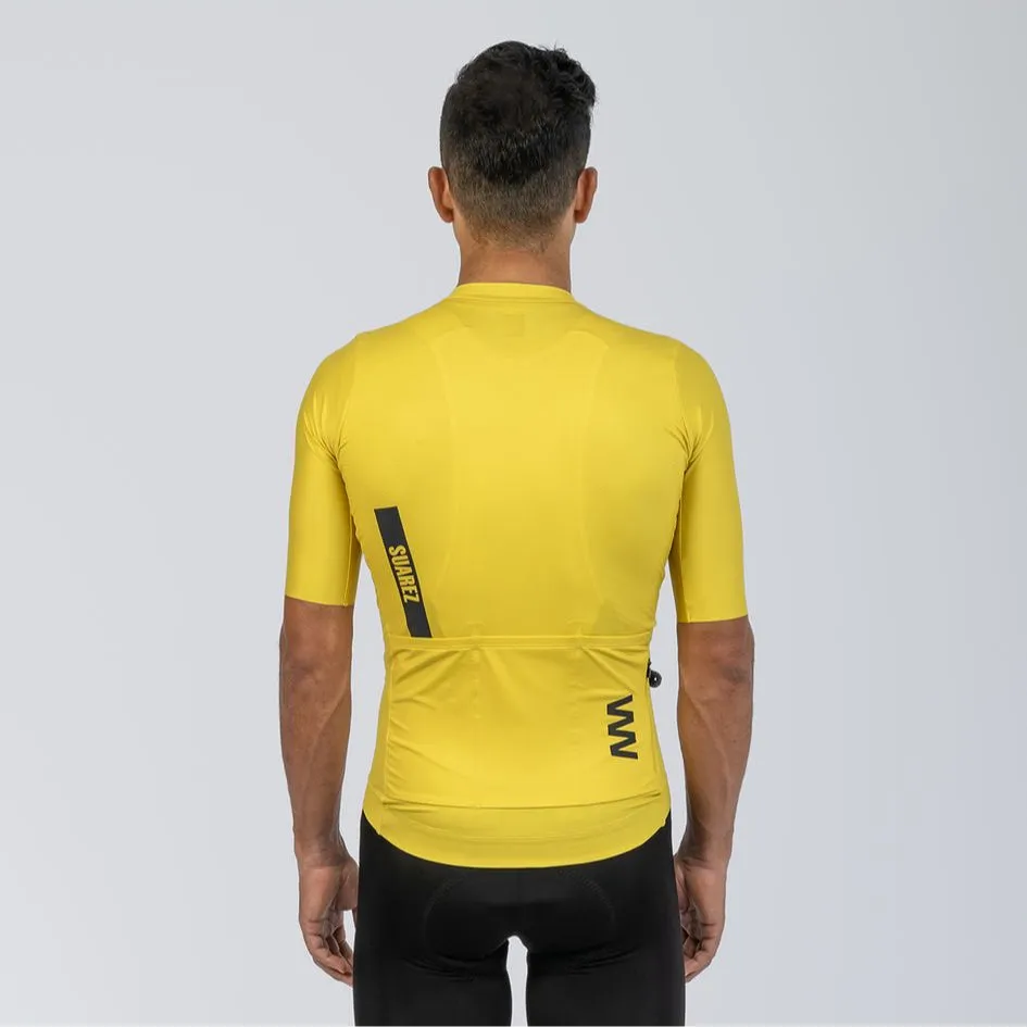 2025 Men's Avant Short Sleeve Cycling Jersey Solid Mango Mint by Suarez