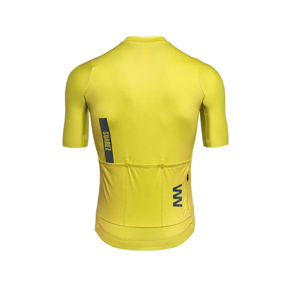 2025 Men's Avant Short Sleeve Cycling Jersey Solid Mango Mint by Suarez