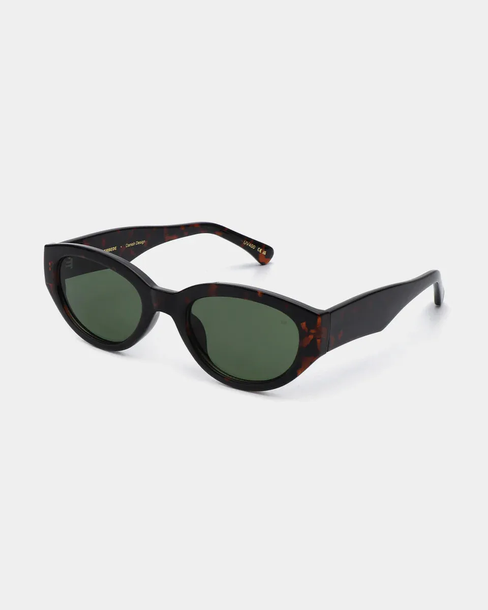 A. Kjrbede Winnie Sunglasses - Demi Tortoise