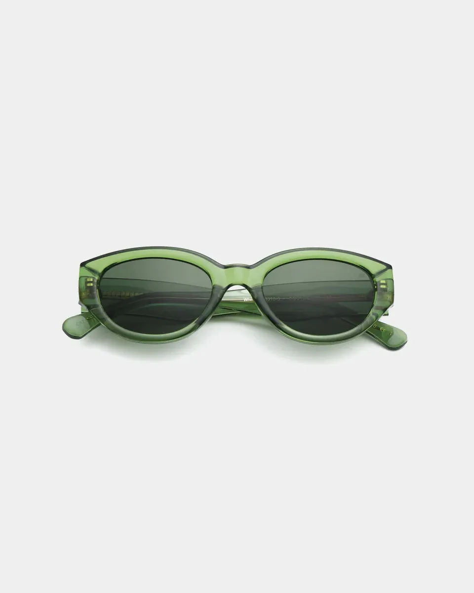 A. Kjrbede Winnie Sunglasses - Light Olive