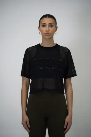 Active Mesh Shirt - Black