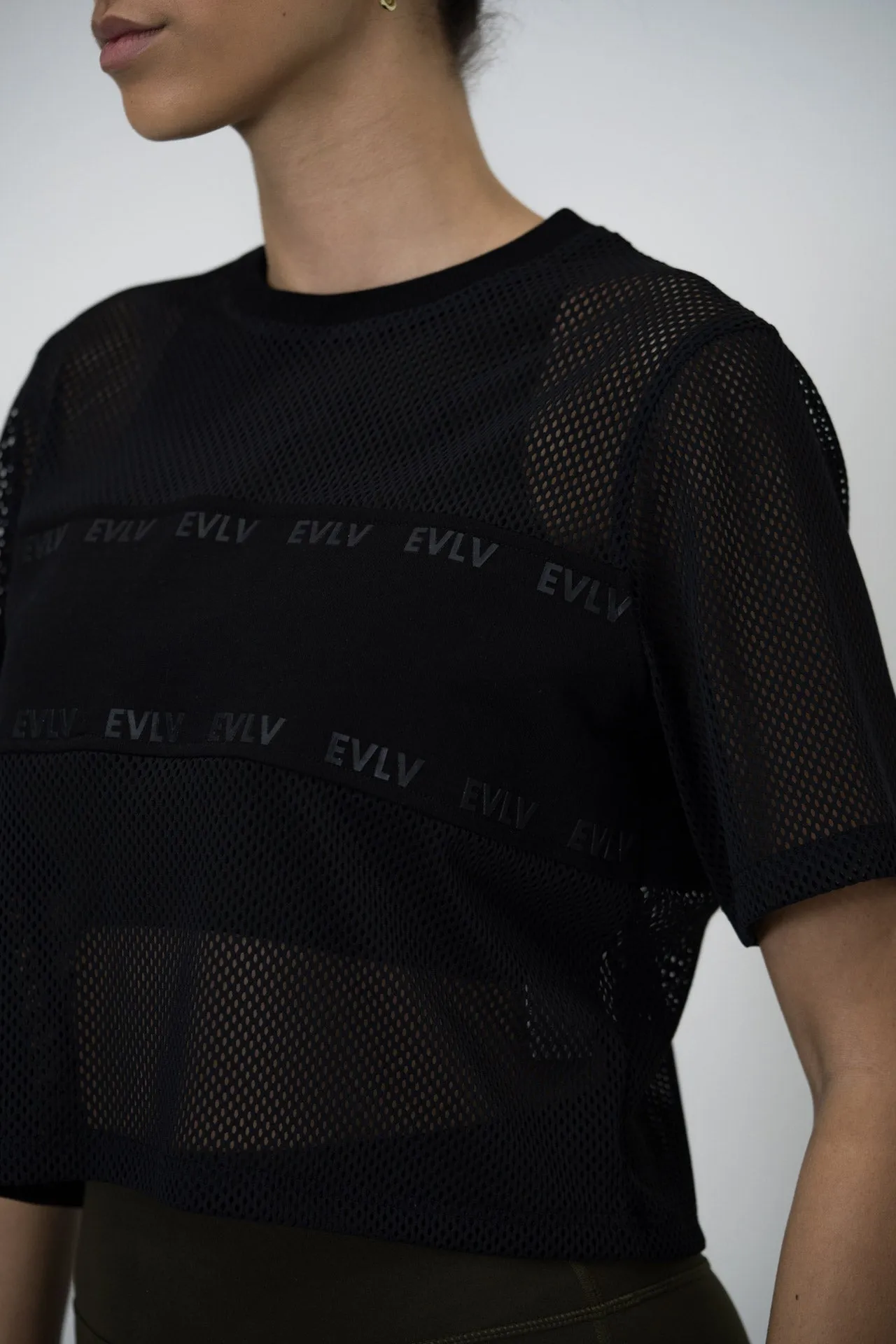 Active Mesh Shirt - Black