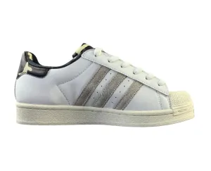 Adidas Superstar - White & Suede Accents
