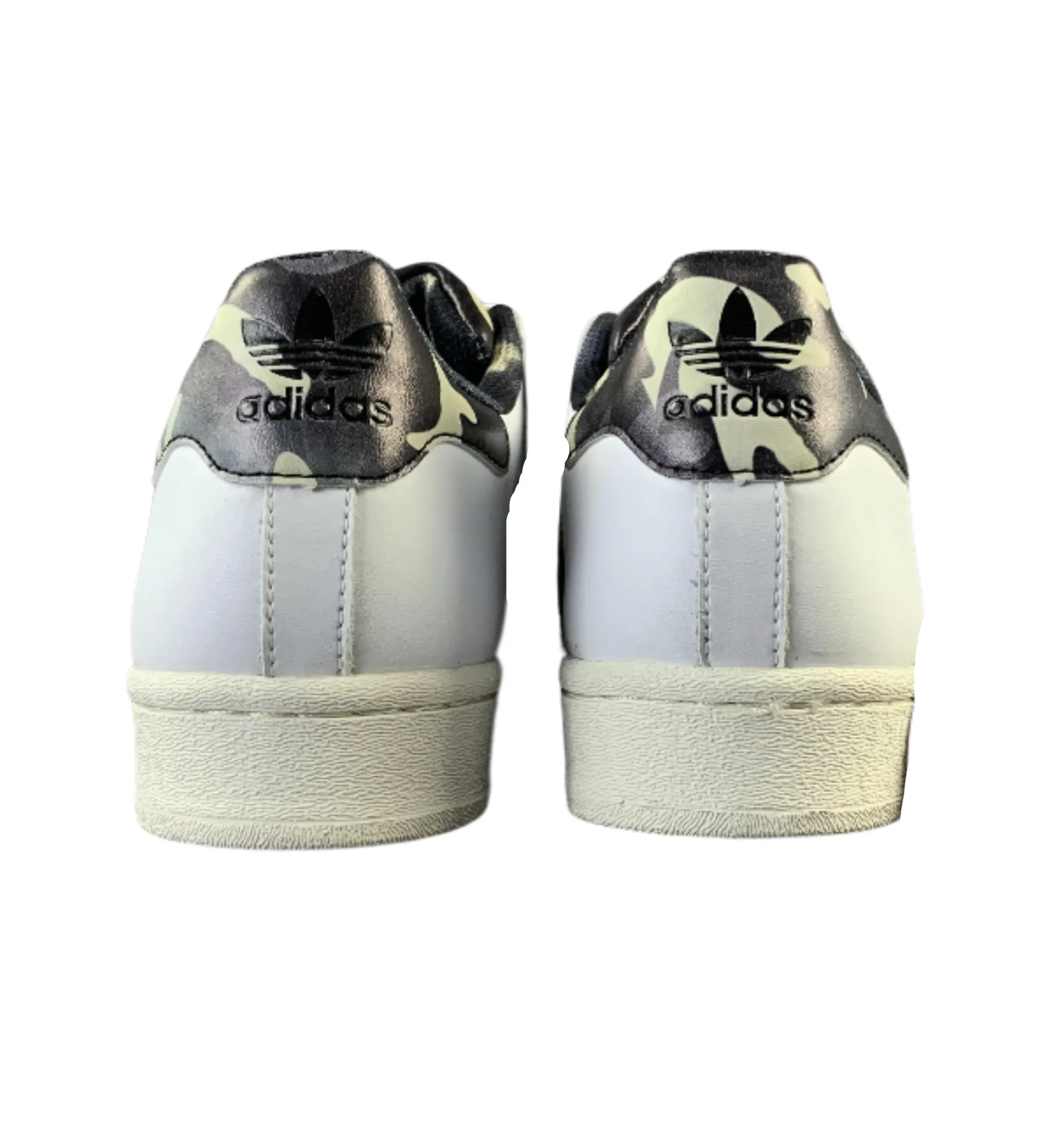 Adidas Superstar - White & Suede Accents