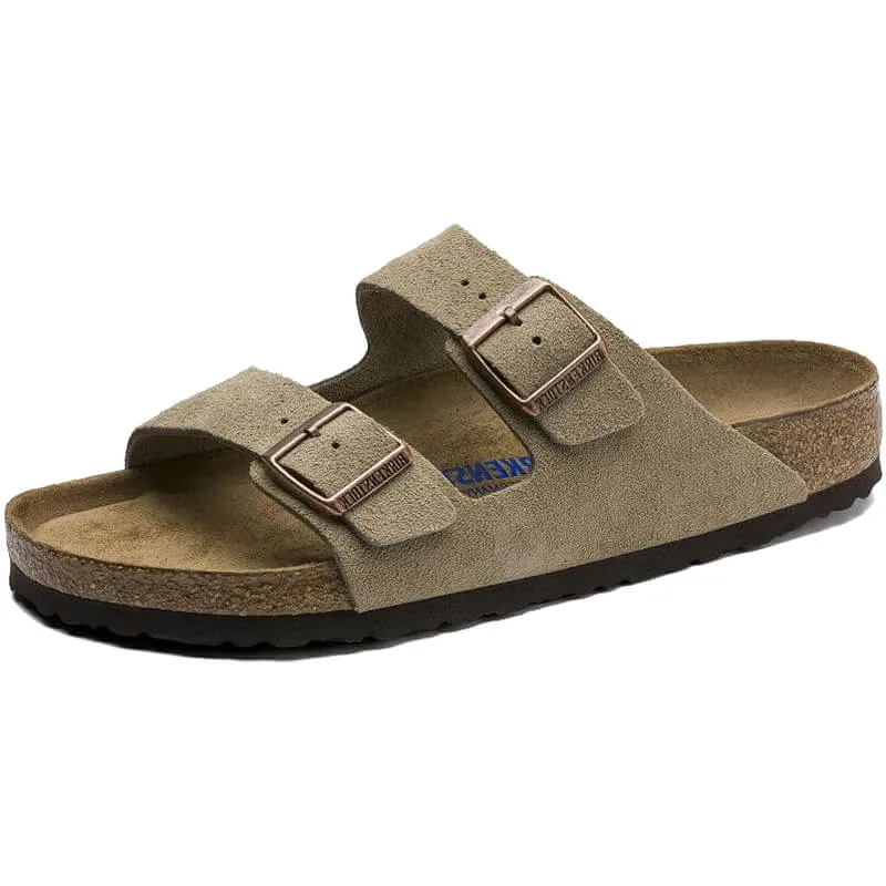 Adult Birkenstock Arizona Soft Footbed Suede Leather - Regular