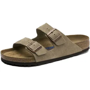 Adult Birkenstock Arizona Soft Footbed Suede Leather - Regular