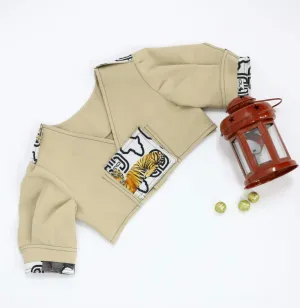 African Girls Beige Jacket