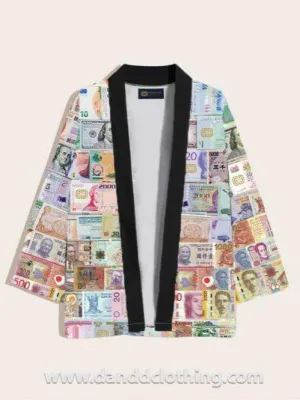 African Kimono Money Print