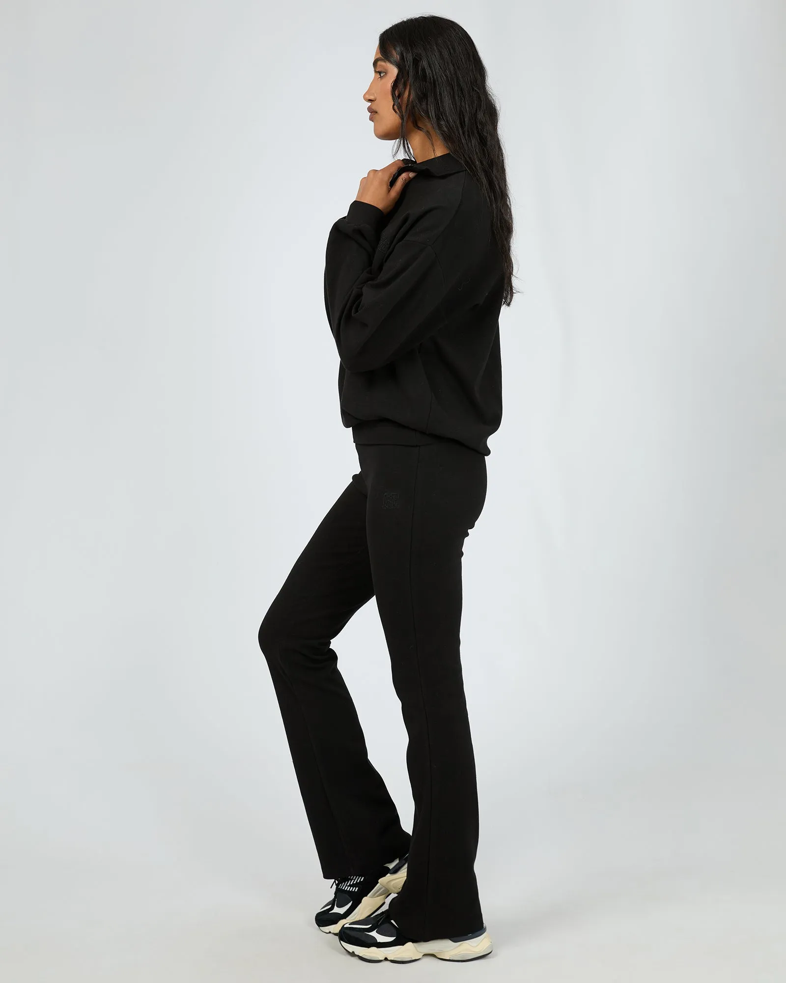 All About Eve Balance Roll Waist Pant Black