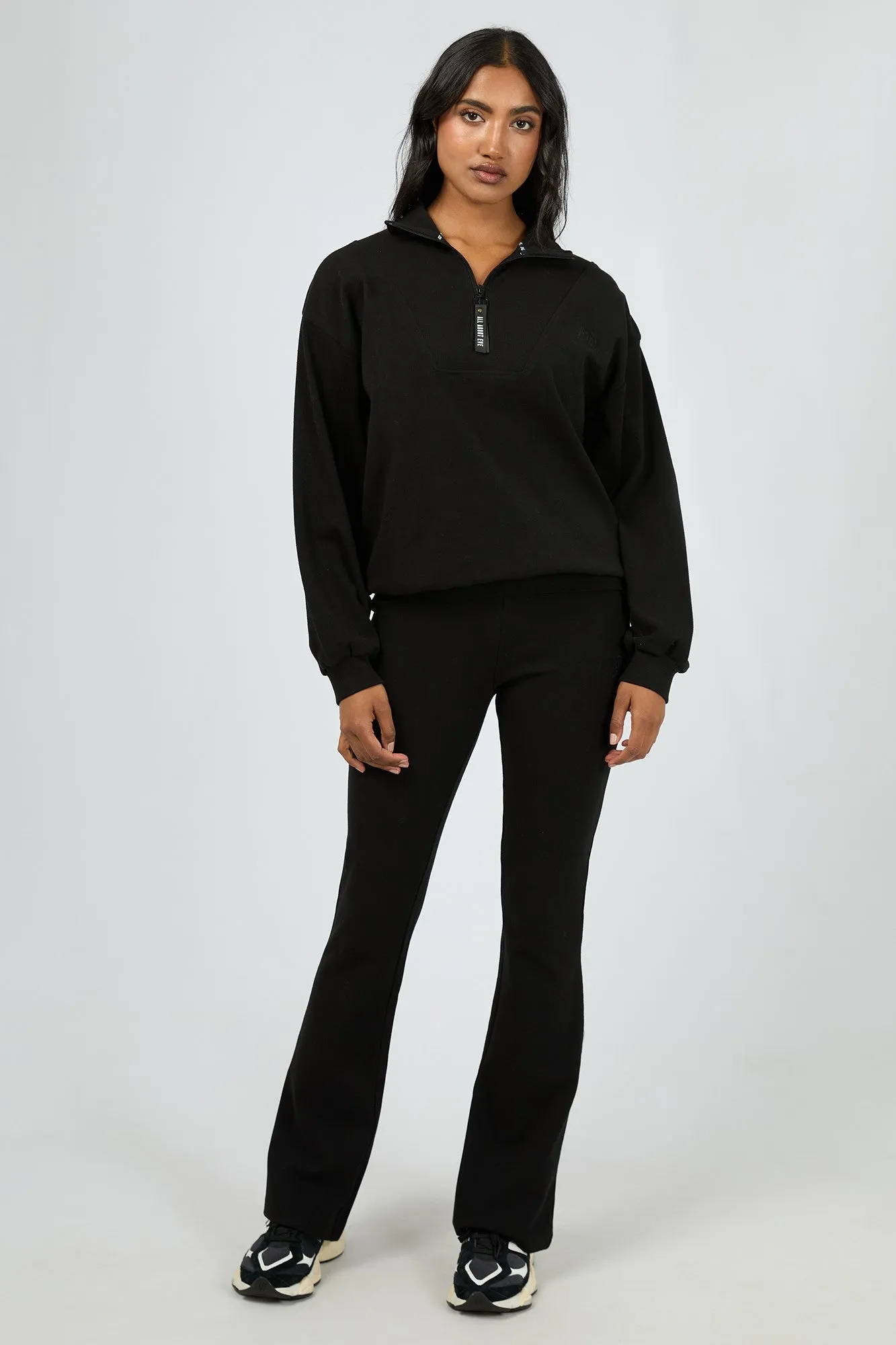 All About Eve Balance Roll Waist Pant Black