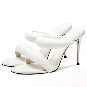 Arielle Heels || White