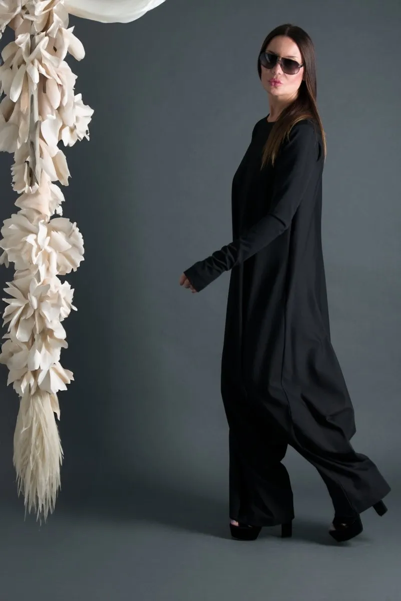 Black Harem Jumpsuit  ERNA