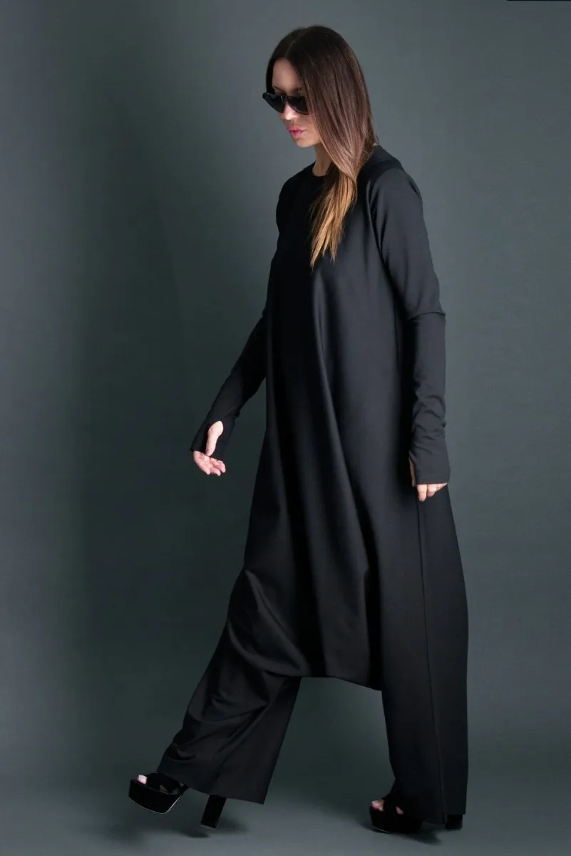 Black Harem Jumpsuit  ERNA