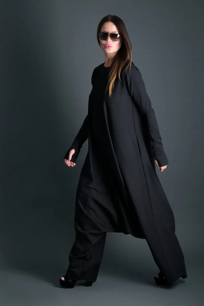 Black Harem Jumpsuit  ERNA
