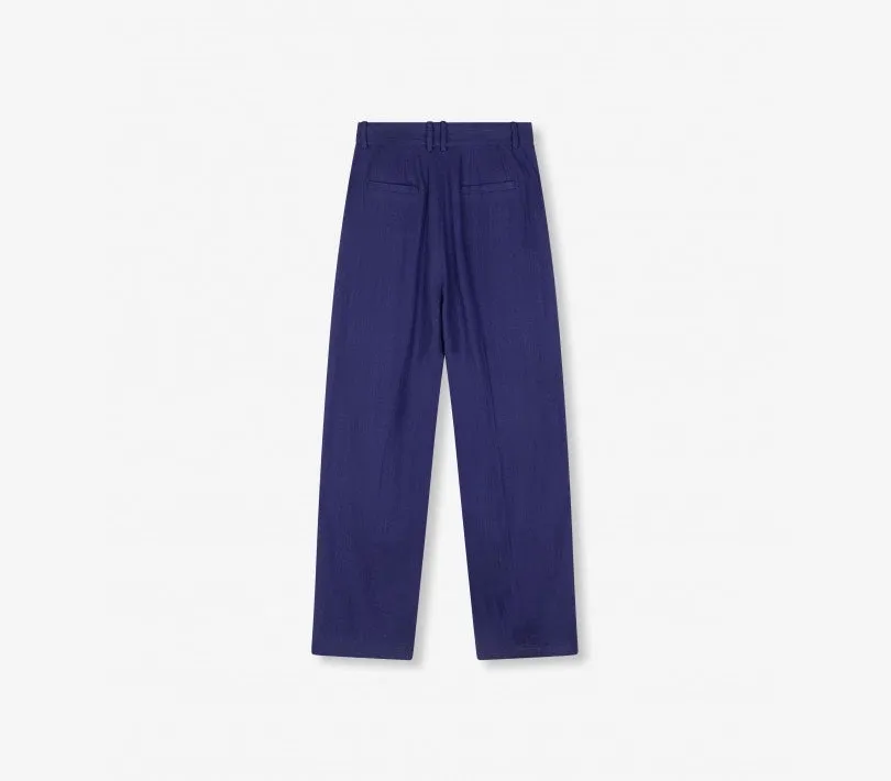 Bloucle Wide Pants - Paars