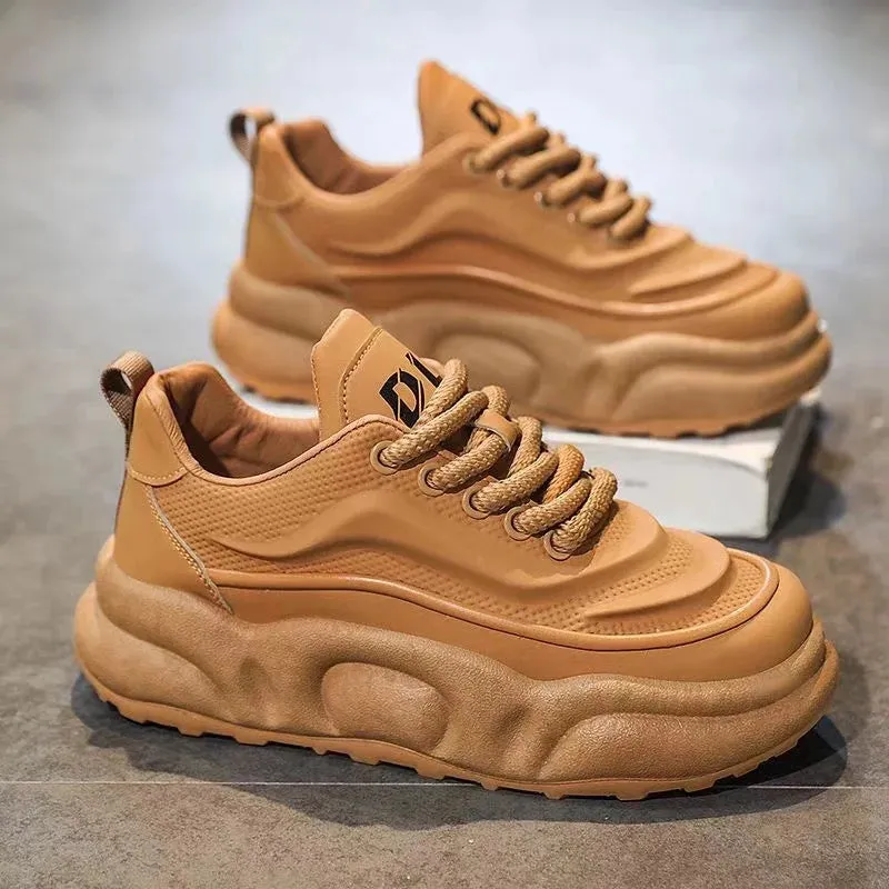 Board Chunky Sneakers for Men | Increased Internal Platform