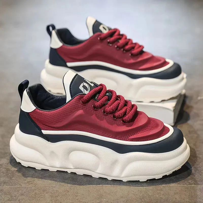 Board Chunky Sneakers for Men | Increased Internal Platform