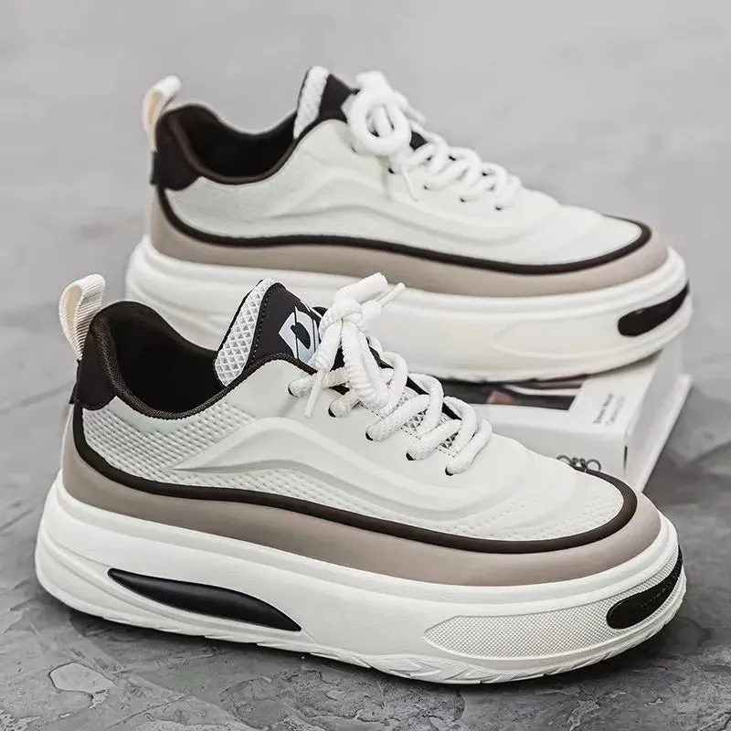 Board Chunky Sneakers for Men | Increased Internal Platform