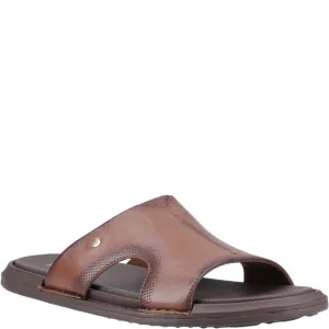 Brown Callum Slide Sandals