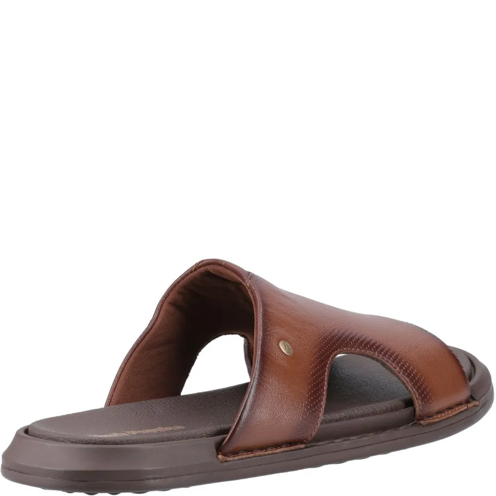 Brown Callum Slide Sandals