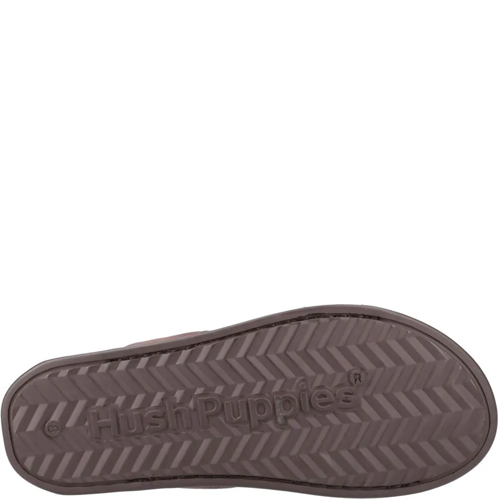 Brown Callum Slide Sandals