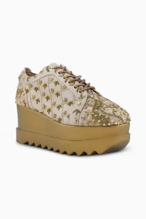 Checkmate Wedge Sneakers