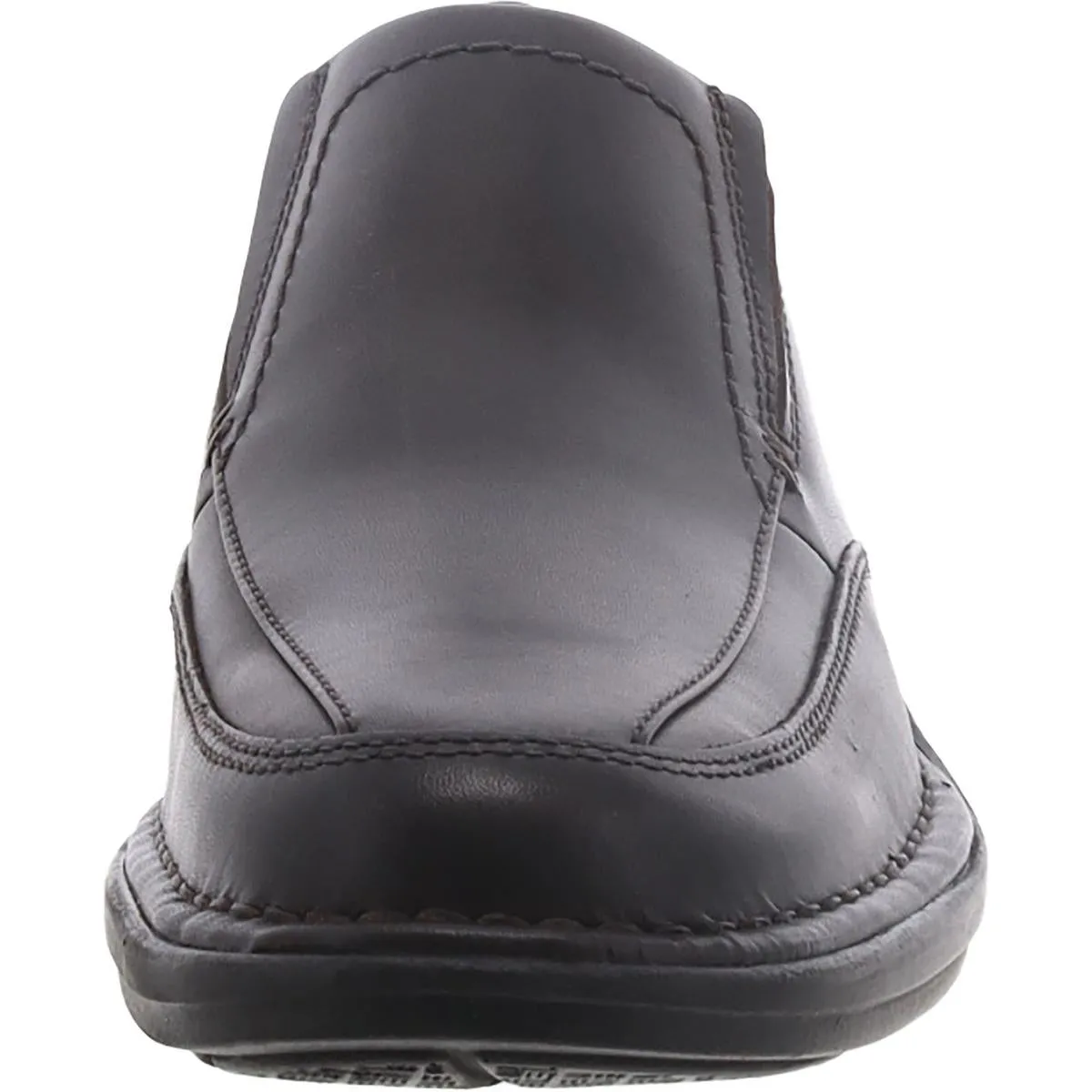 Clarks Mens Kempton Free Leather Slip On Loafers