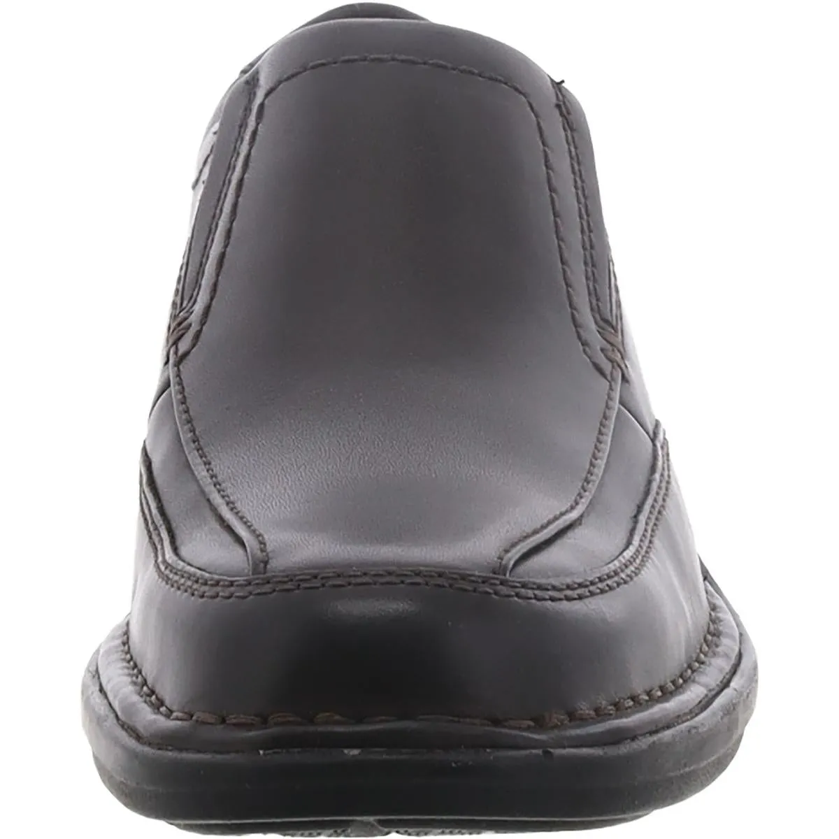 Clarks Mens Kempton Free Leather Slip On Loafers