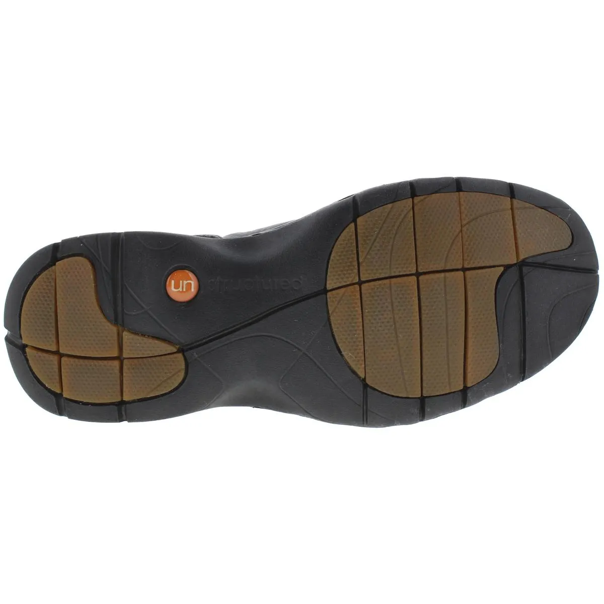 Clarks Mens Leather Perforated Loafers