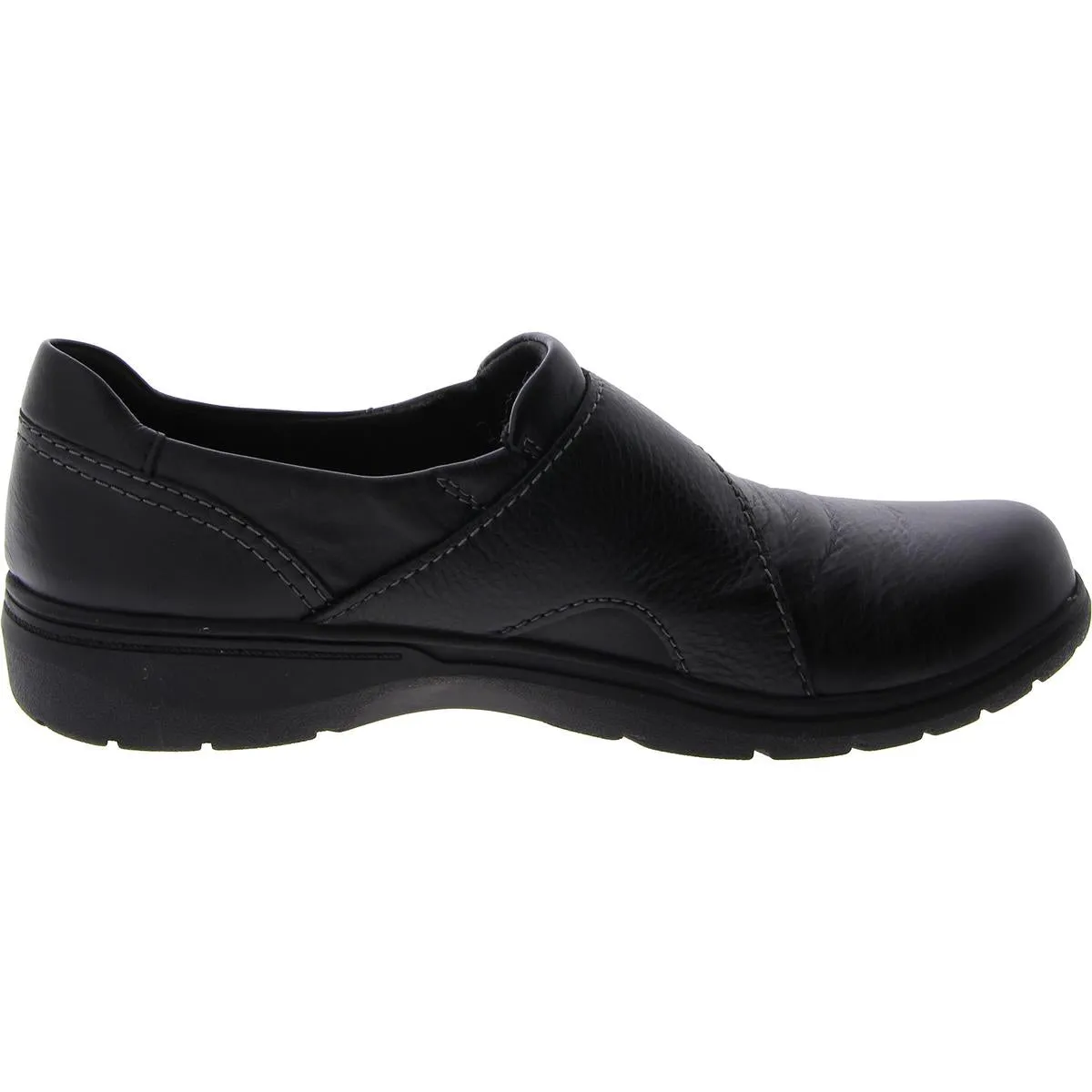 Clarks Womens Carleigh Jazz Leather Buckle Loafers