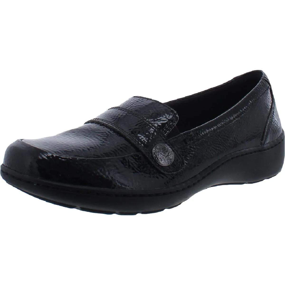 Clarks Womens Cora Daisy Padded Insole Slip On Loafers