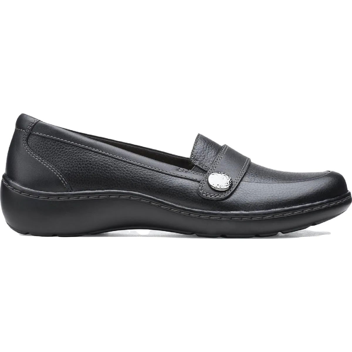 Clarks Womens Cora Daisy Padded Insole Slip On Loafers