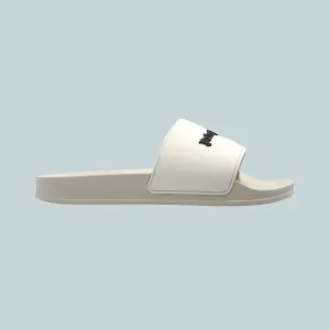Classic Logo Pool Slider Beige