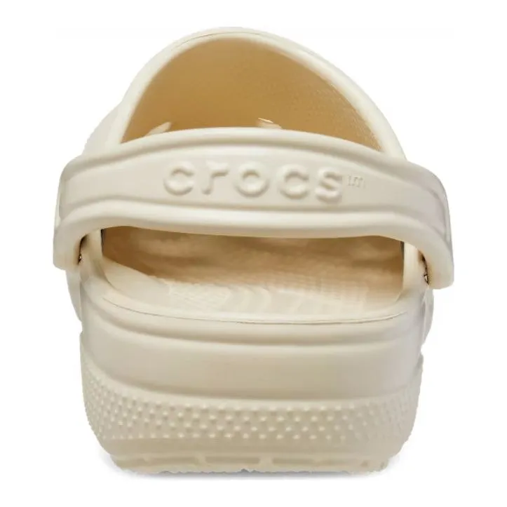 Crocs Adults Unisex Sandal Classic Clog Bone