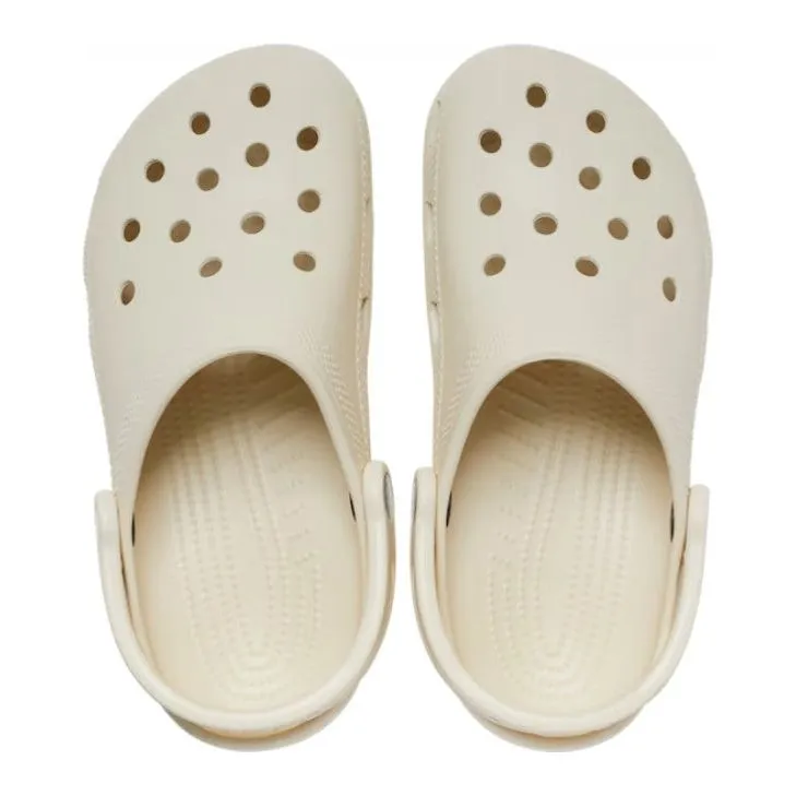 Crocs Adults Unisex Sandal Classic Clog Bone