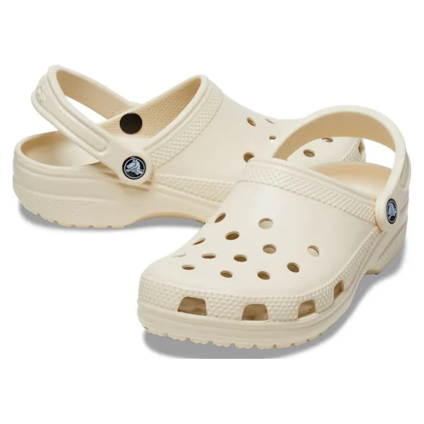 Crocs Adults Unisex Sandal Classic Clog Bone