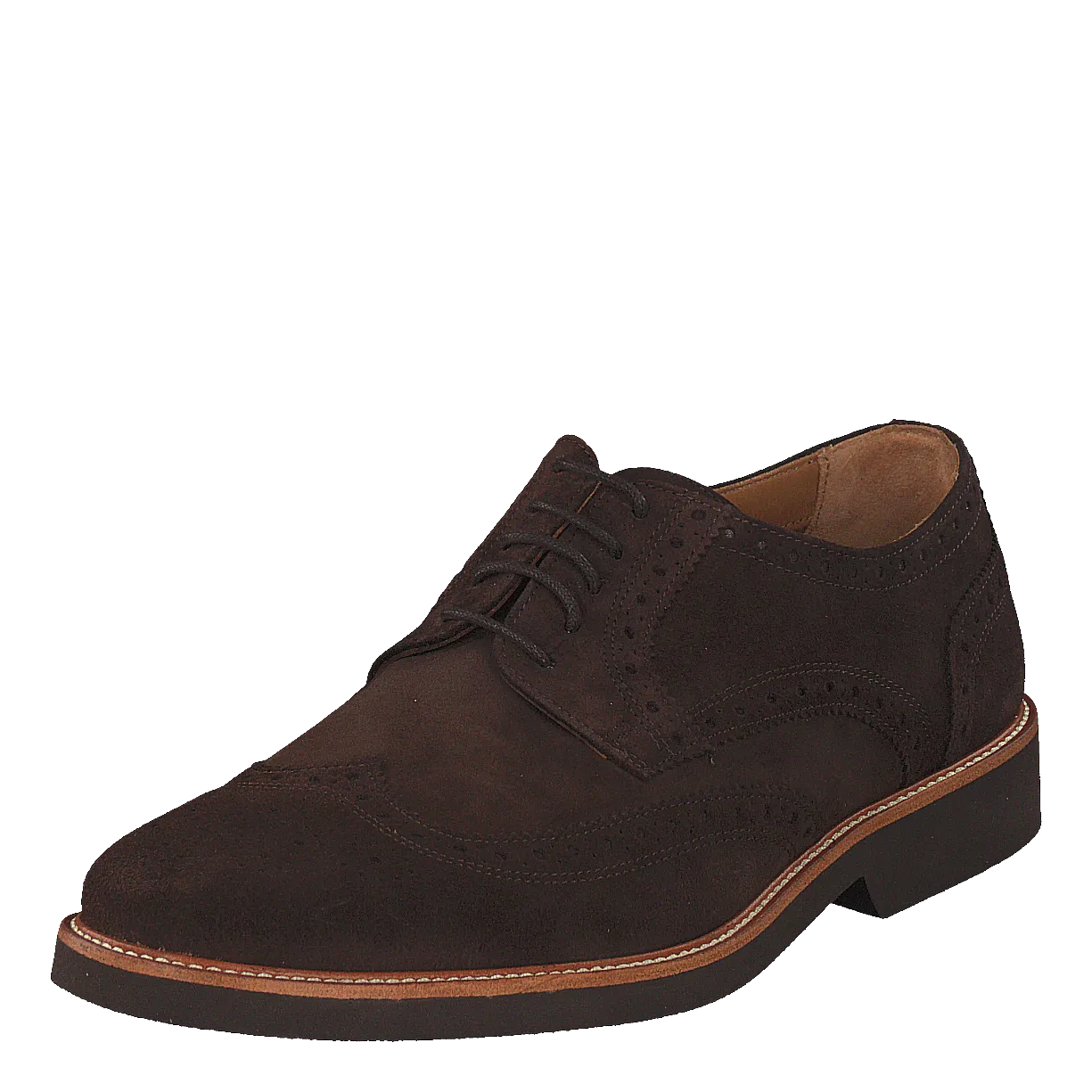Derby Wilson Dk Brown Suede