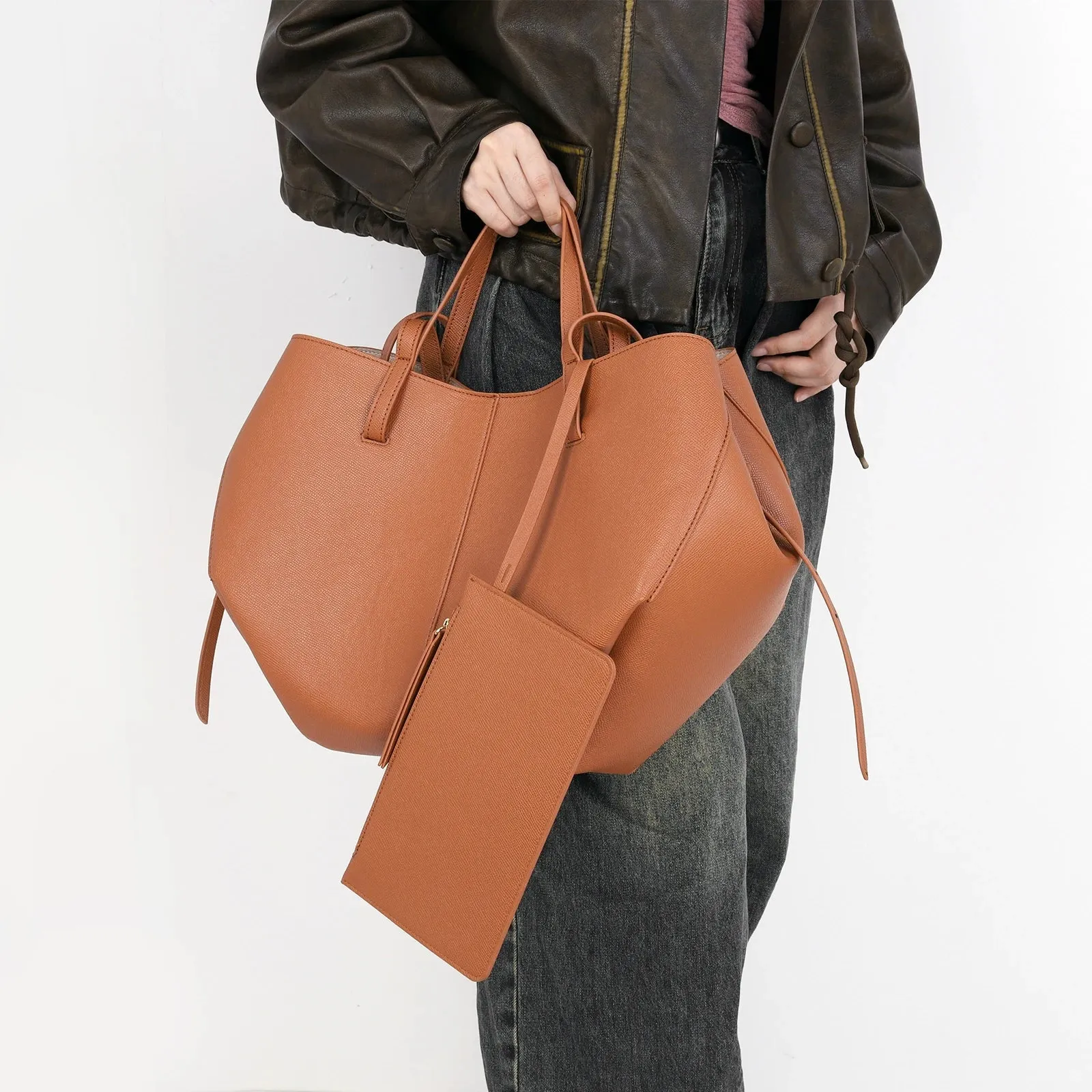 Designer Pu Leather Tote
