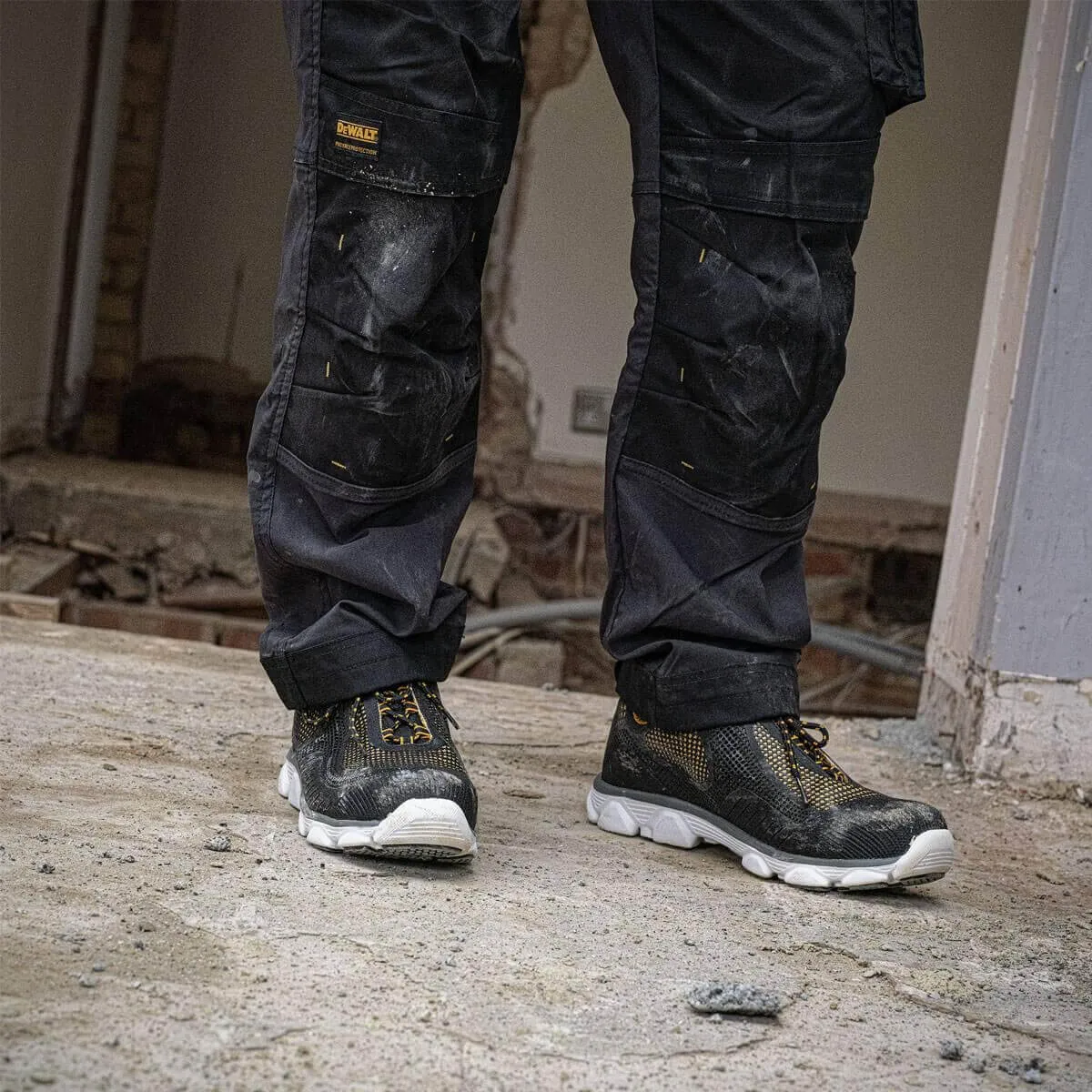 DeWalt Krypton Black PU Sports Safety Trainers