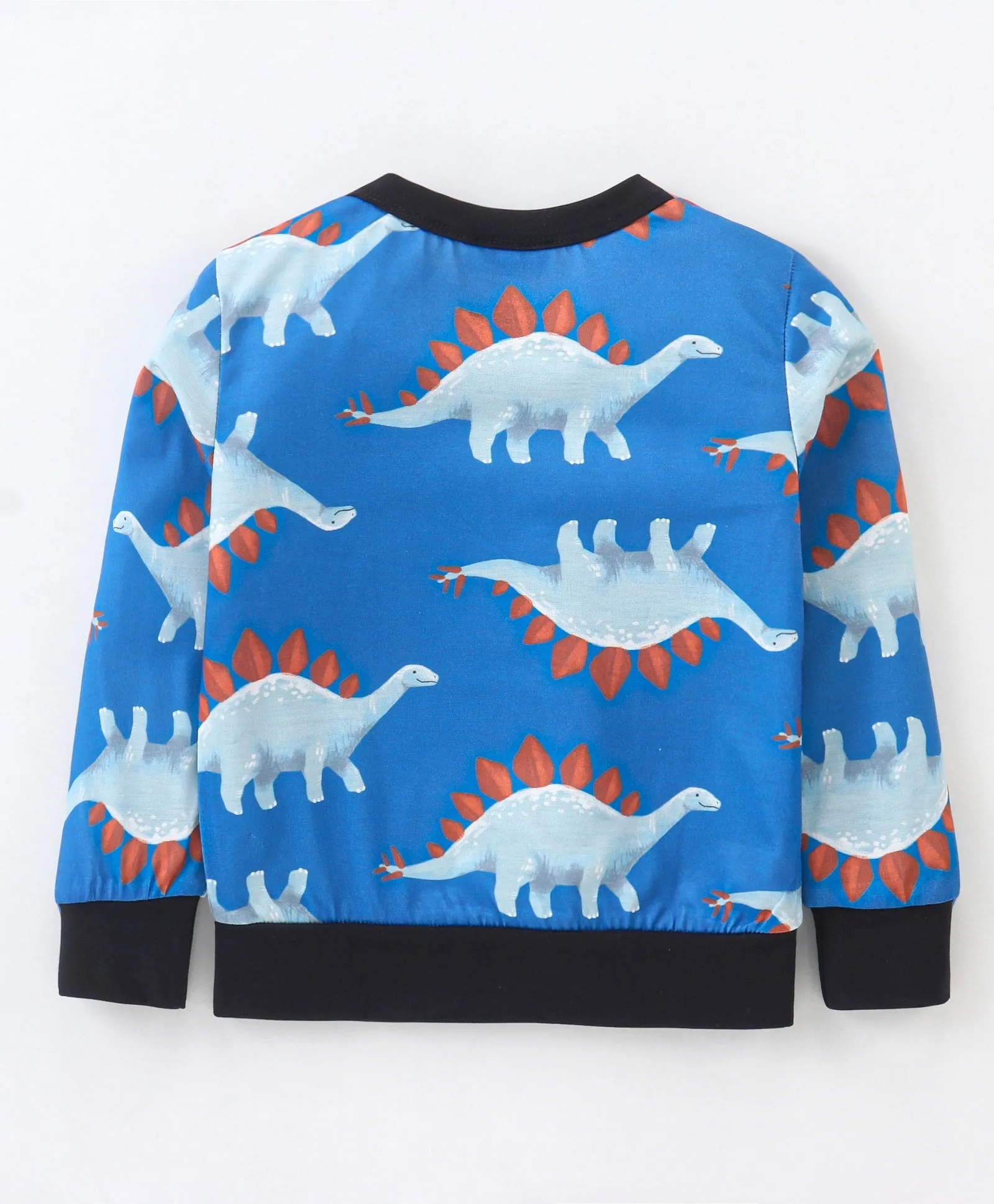 Dinasour Printed Sweatshirt Jogger Set