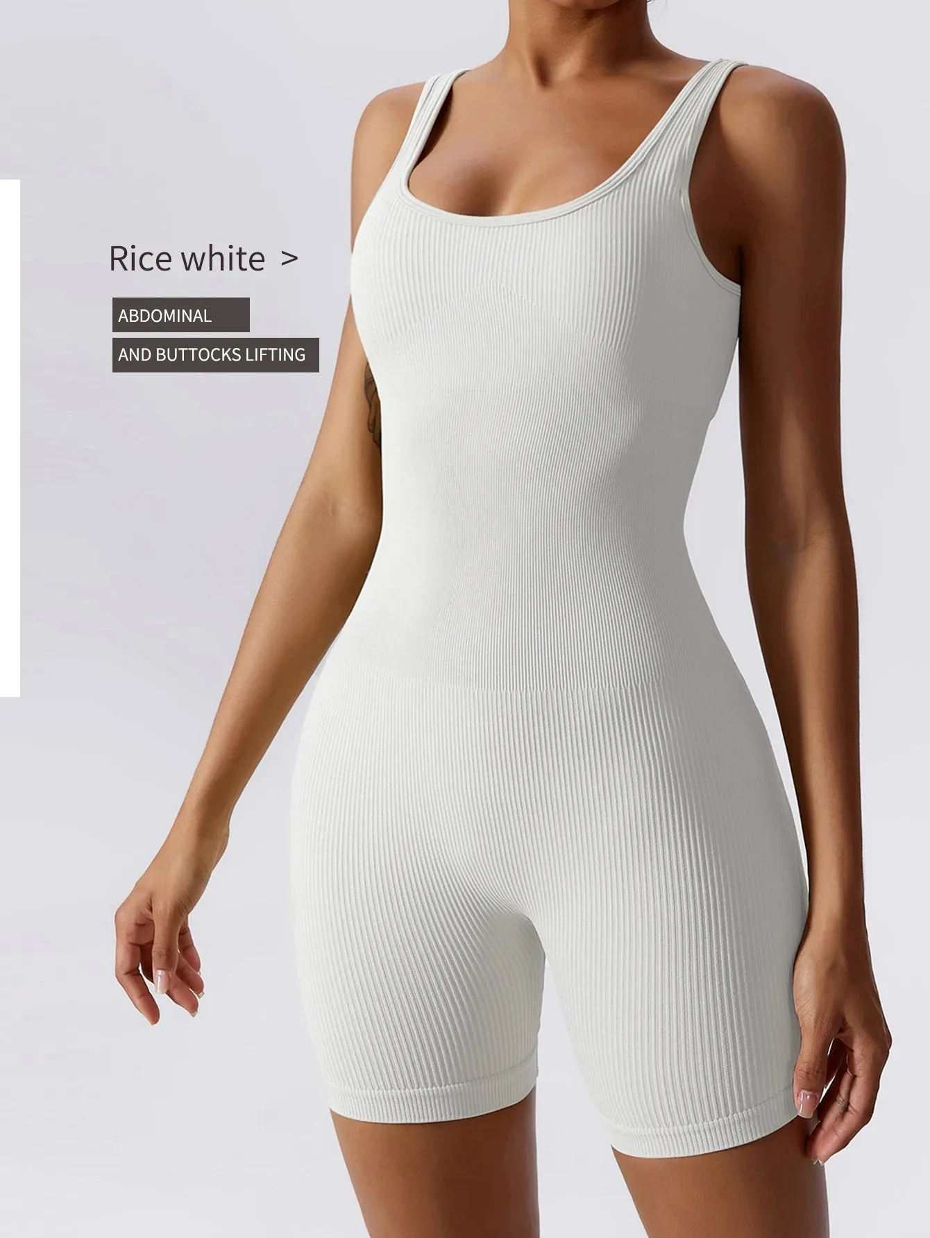 Elastic Seamless Jumpsuit