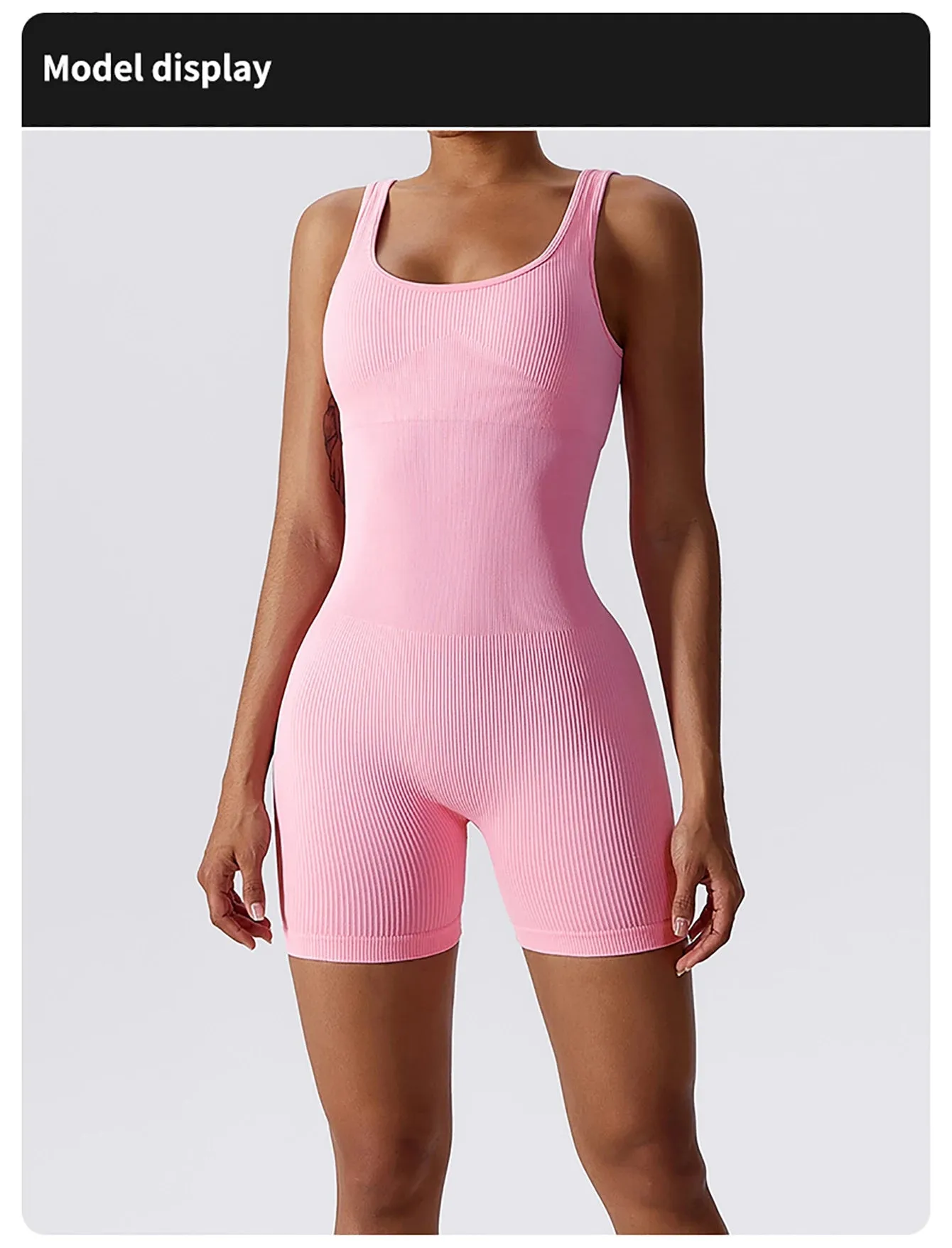 Elastic Seamless Jumpsuit