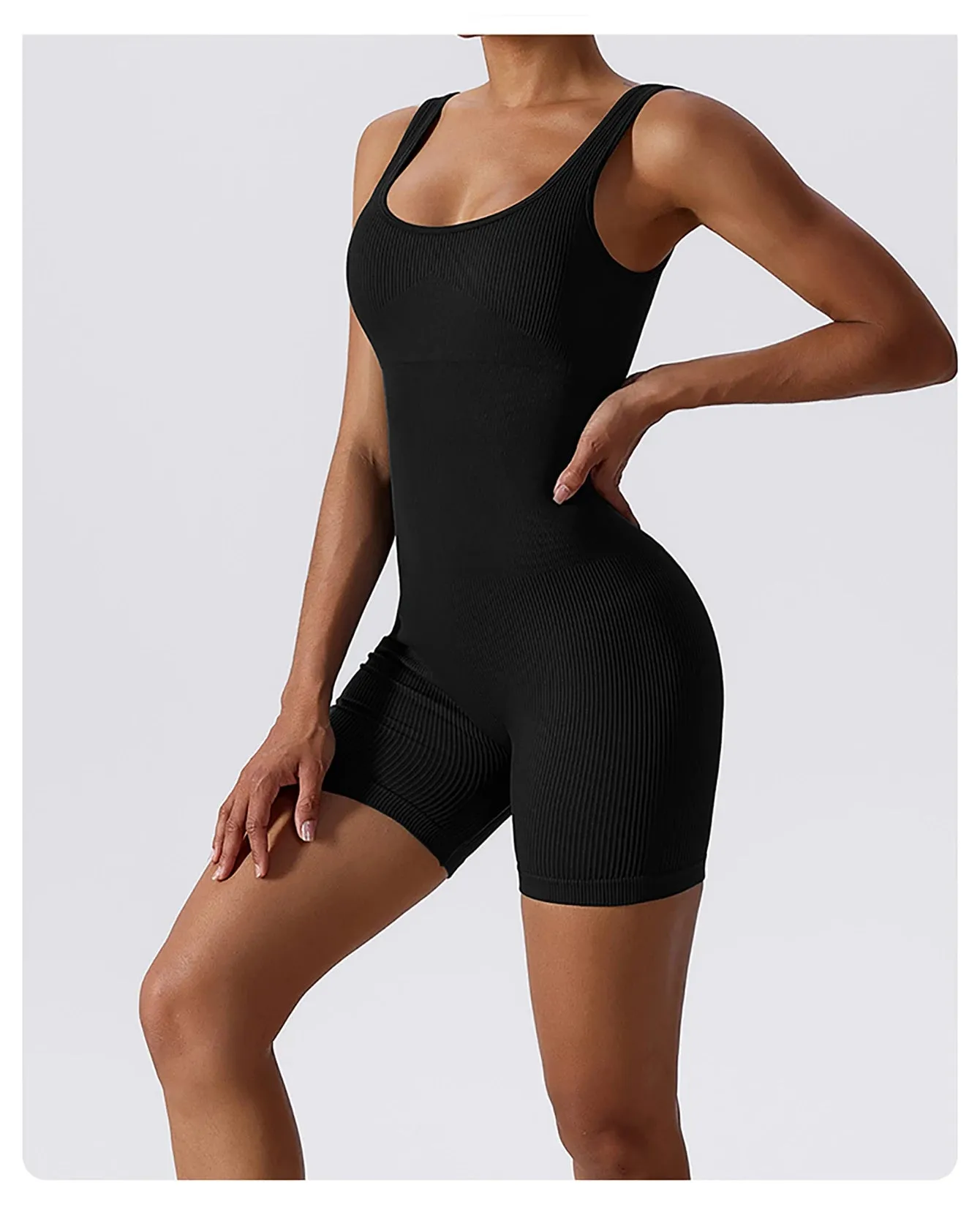 Elastic Seamless Jumpsuit