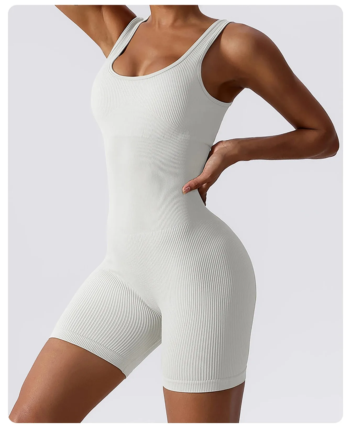 Elastic Seamless Jumpsuit