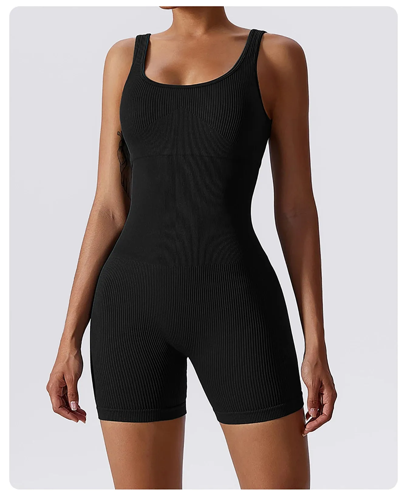 Elastic Seamless Jumpsuit