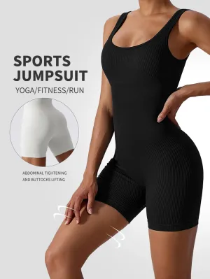 Elastic Seamless Jumpsuit