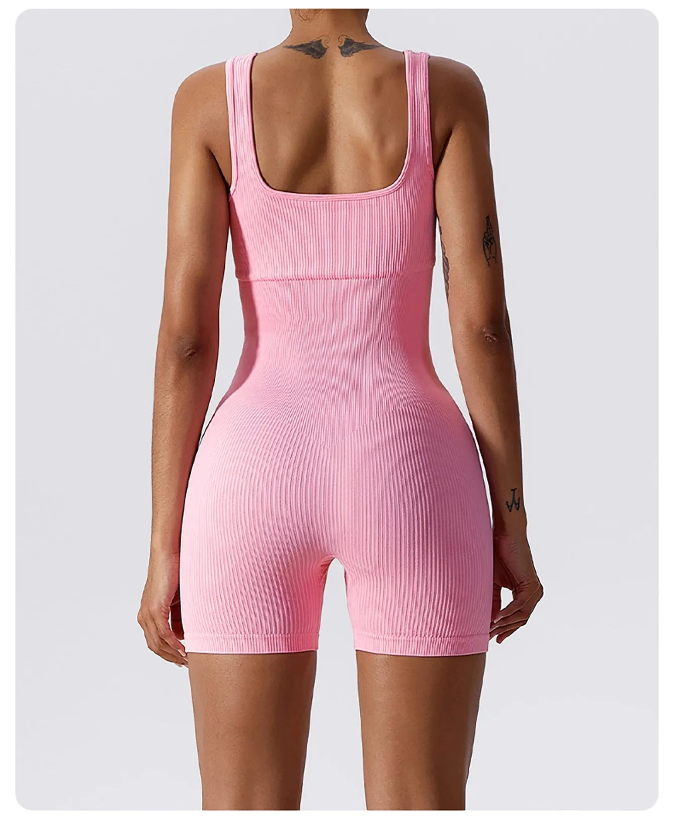 Elastic Seamless Jumpsuit