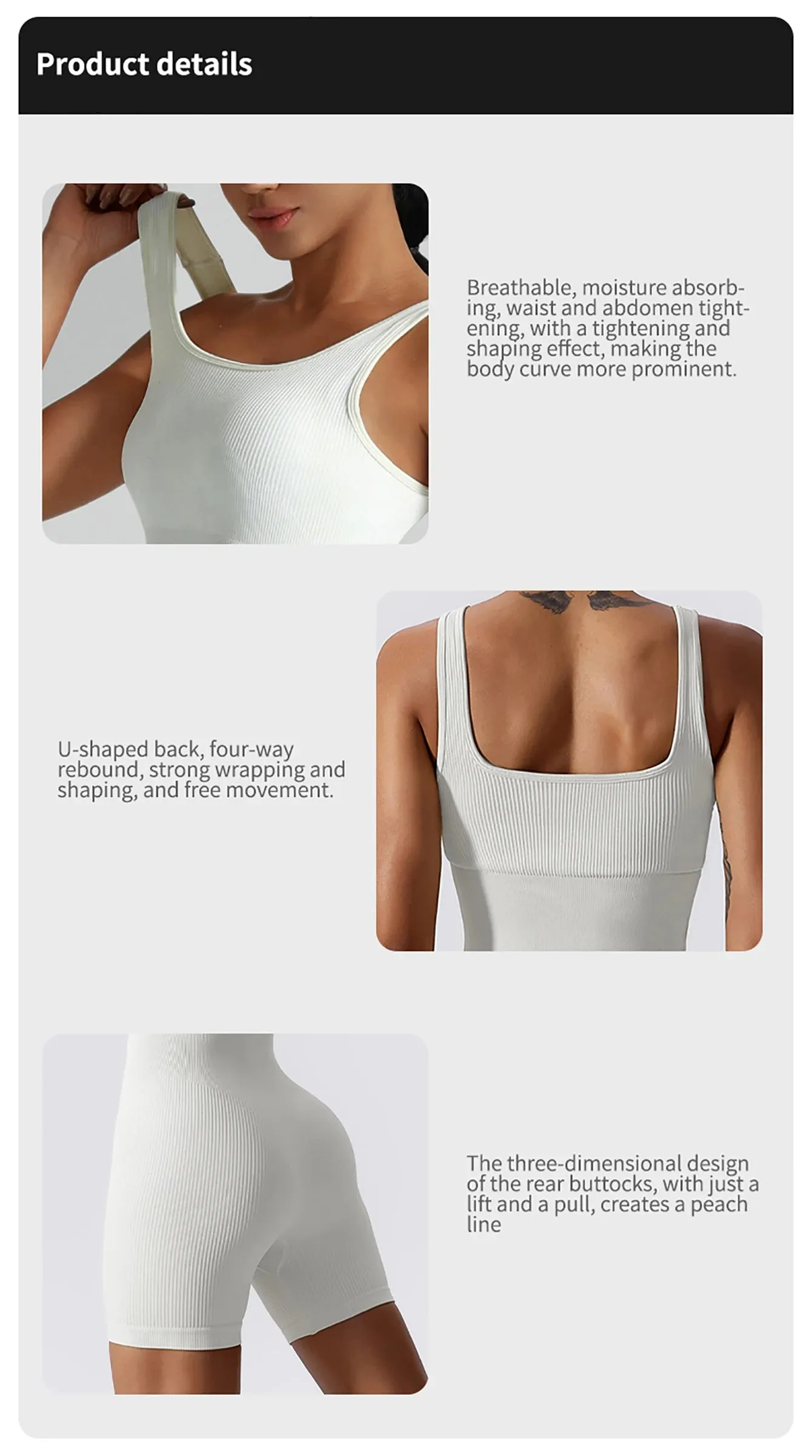 Elastic Seamless Jumpsuit