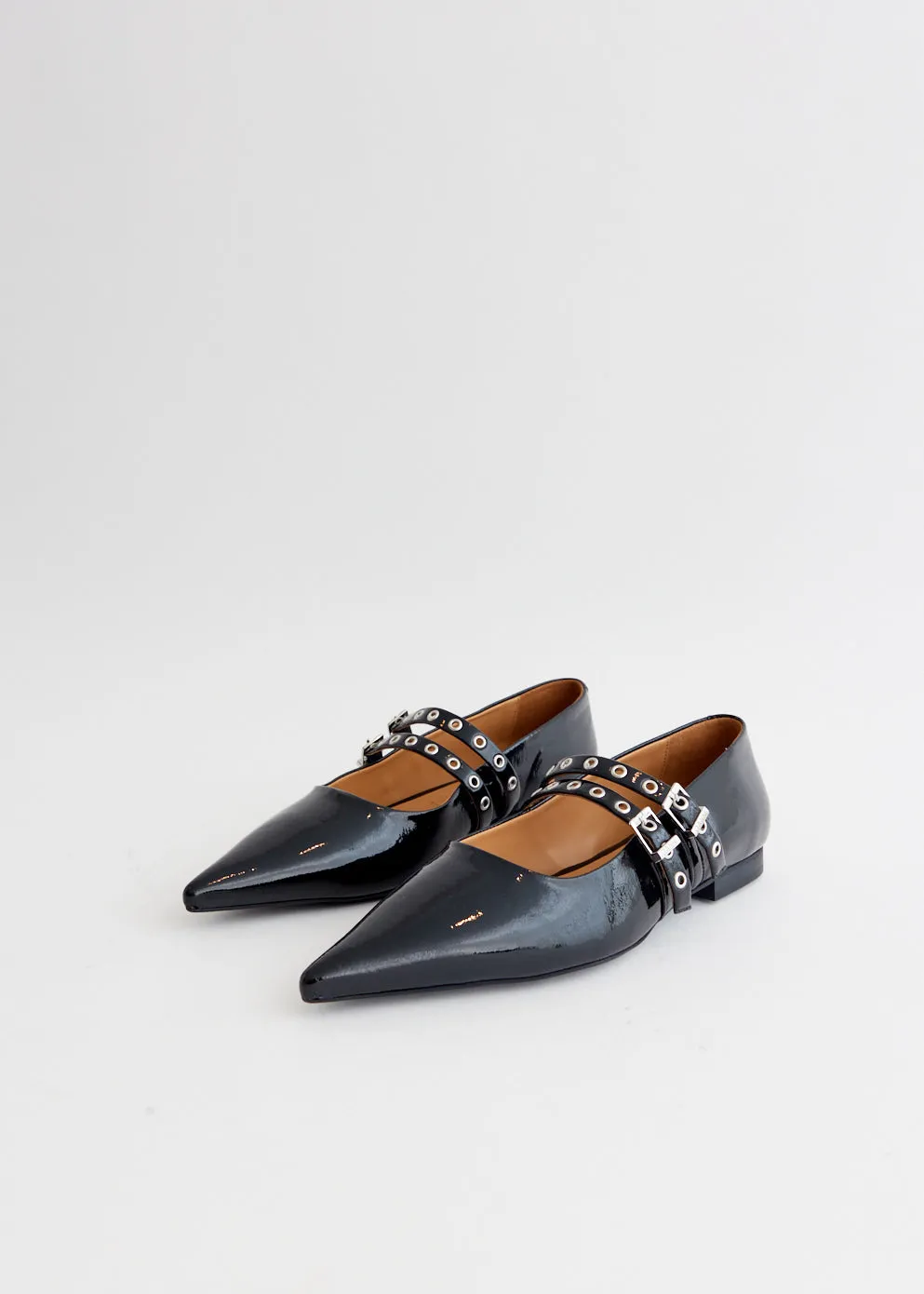 Eyelets Ballerinas