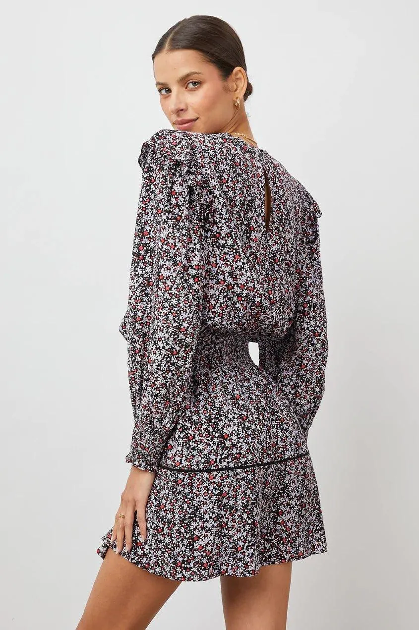 Faren Dress Midnight Meadow